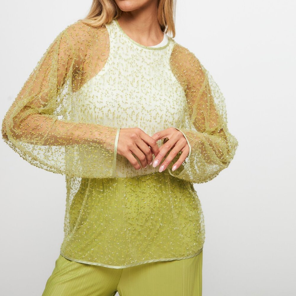 SAMSOE SAMSOE SAMALLY BLOUSE green